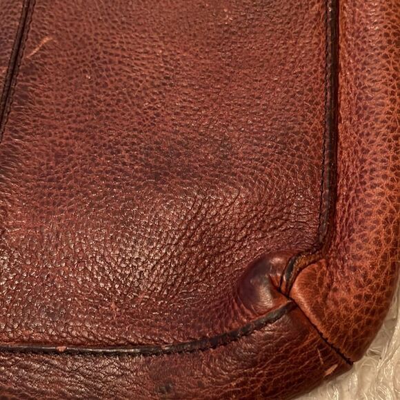 Duluth Trading Co Brown Leather Crossbody Bag - Picture 4 of 16
